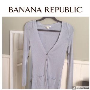 Banana Republic Baby Blue Cardigan